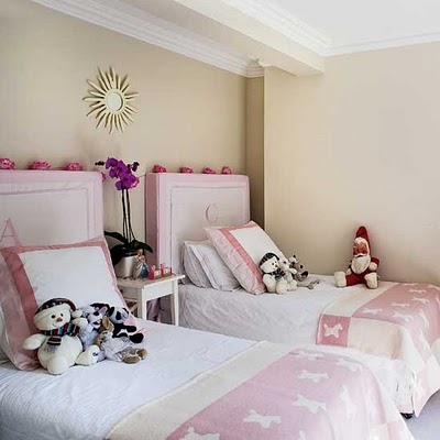 Decoração de quarto de menina 50 Ideias de decoração para quarto de gêmeas ou irmãs com idades diferentes