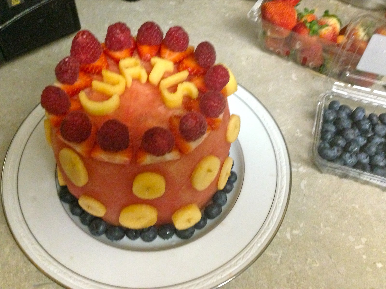 The Cake Cow: Fresh Fruit Cake