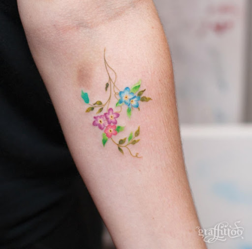 Estas lindas flores
