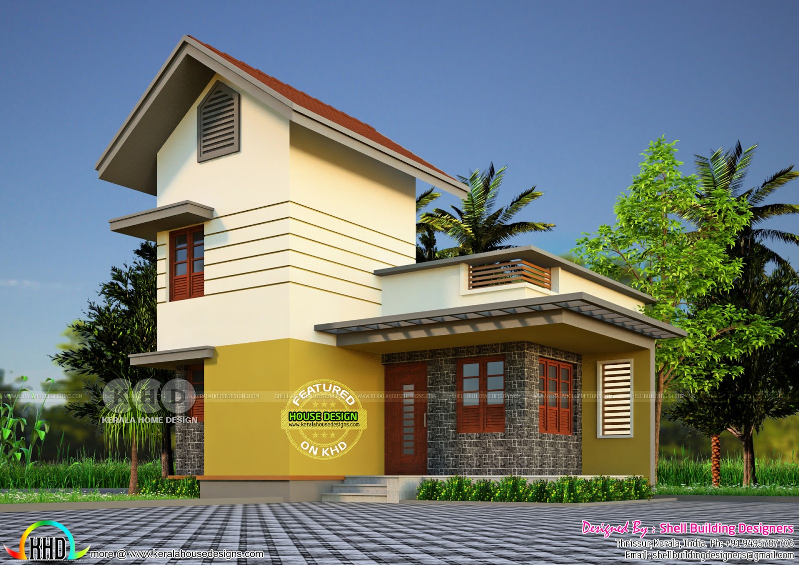 700 Sq-Ft Home With Different Elevations - Kerala Home Design And Floor  Plans - 9K+ House Designs