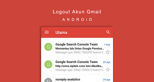 cara logout gmail di Android cara logout gmail di Android