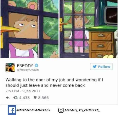 funny memes about work Not in mood meme