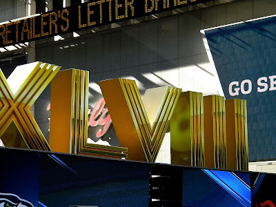 Super Bowl Boulevard Super Bowl XLVIII stock photos