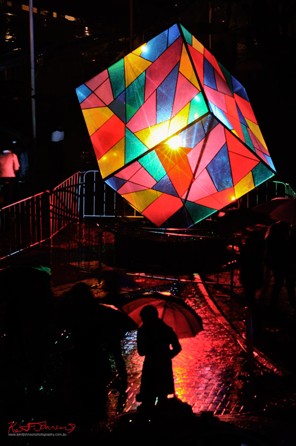 Colour3 by Richard Neville, Daniel Mercer, Alex Grierson and Michael Gearin. Vivid Sydney Light Sculpture 2012, Colour3 by Richard Neville, Daniel Mercer, Alex Grierson and Michael Gearin.