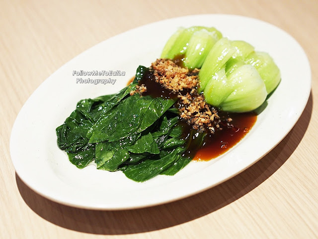 Pak Choy with Oyster Sauce