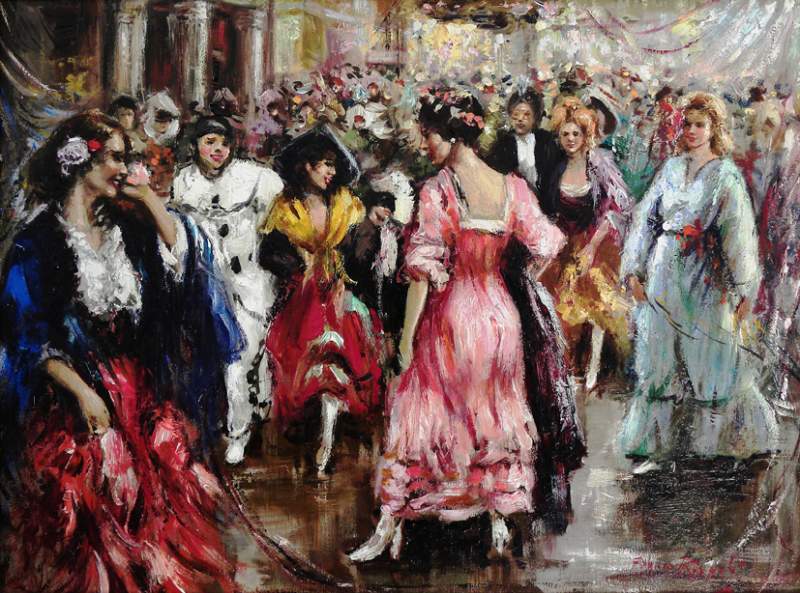 Franco Rispoli (Italian, 19211989) Genre painter Tutt'Art