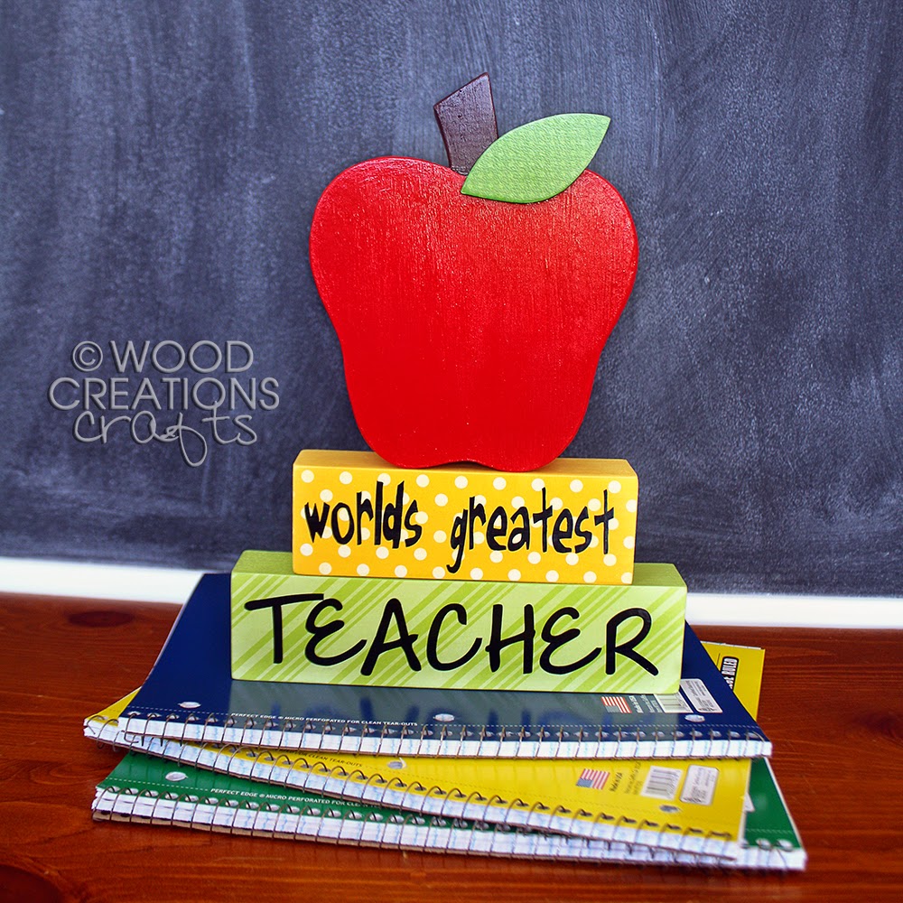 WOOD Creations Teacher Crafts/Back to School Crafts Are Here