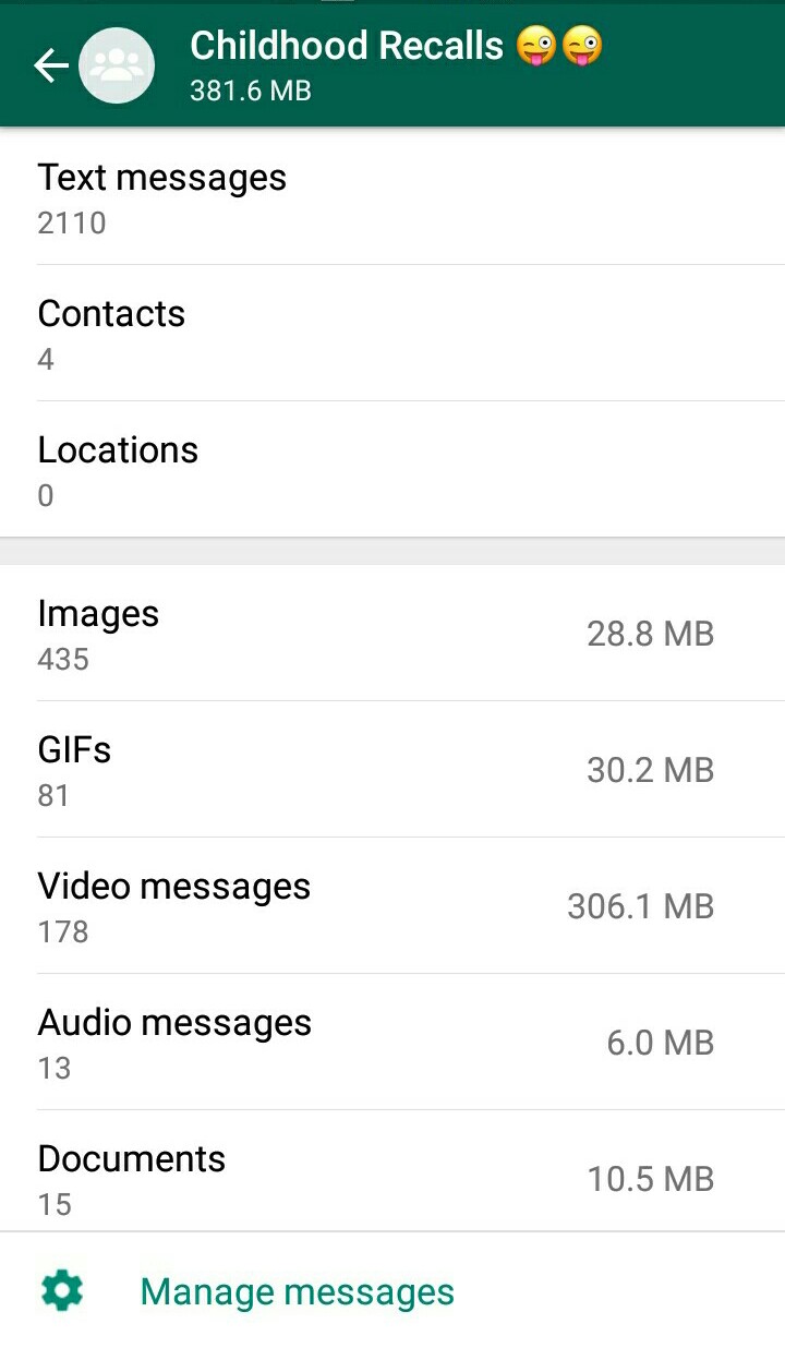 How to manage WhatsApp storage and save space used for your WhatsApp