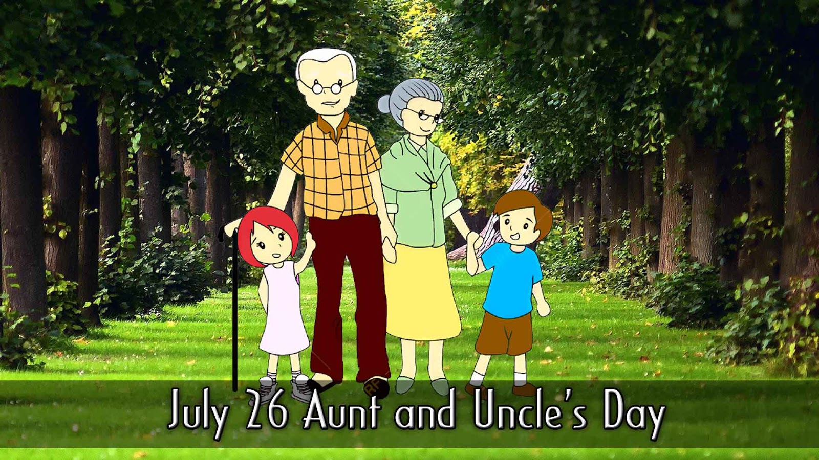 день дяди и тети Aunt And Uncle Day