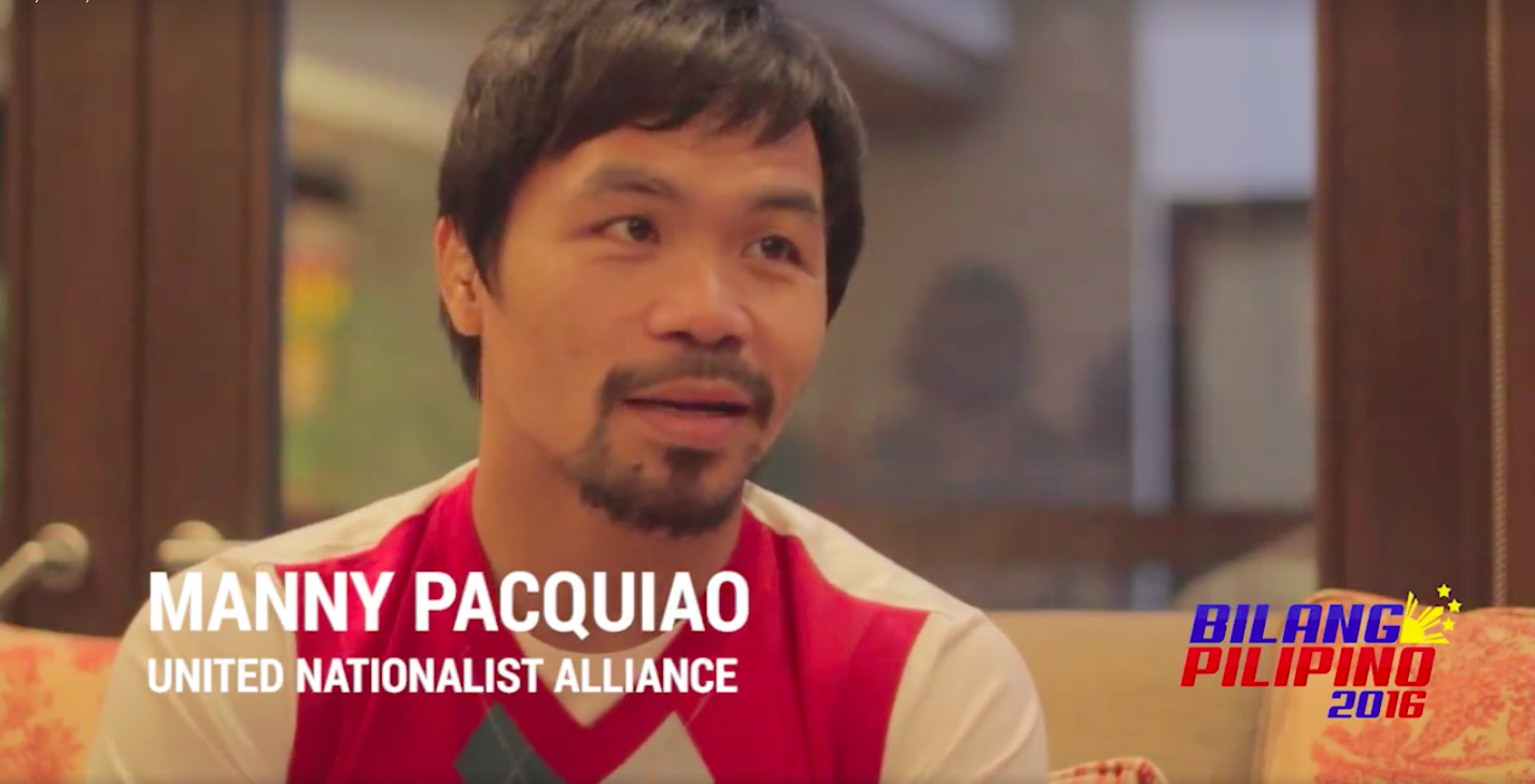 Manny Pacquiao On Same Sex Marriage “mas Masahol Pa Sa