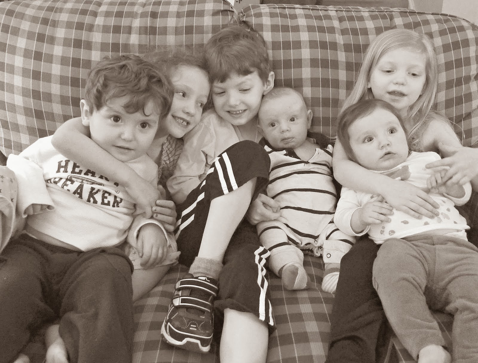 Sweet Grandbabies         Elijah & Charlotte & Penelope & Caleb & Lulu & Fletcher