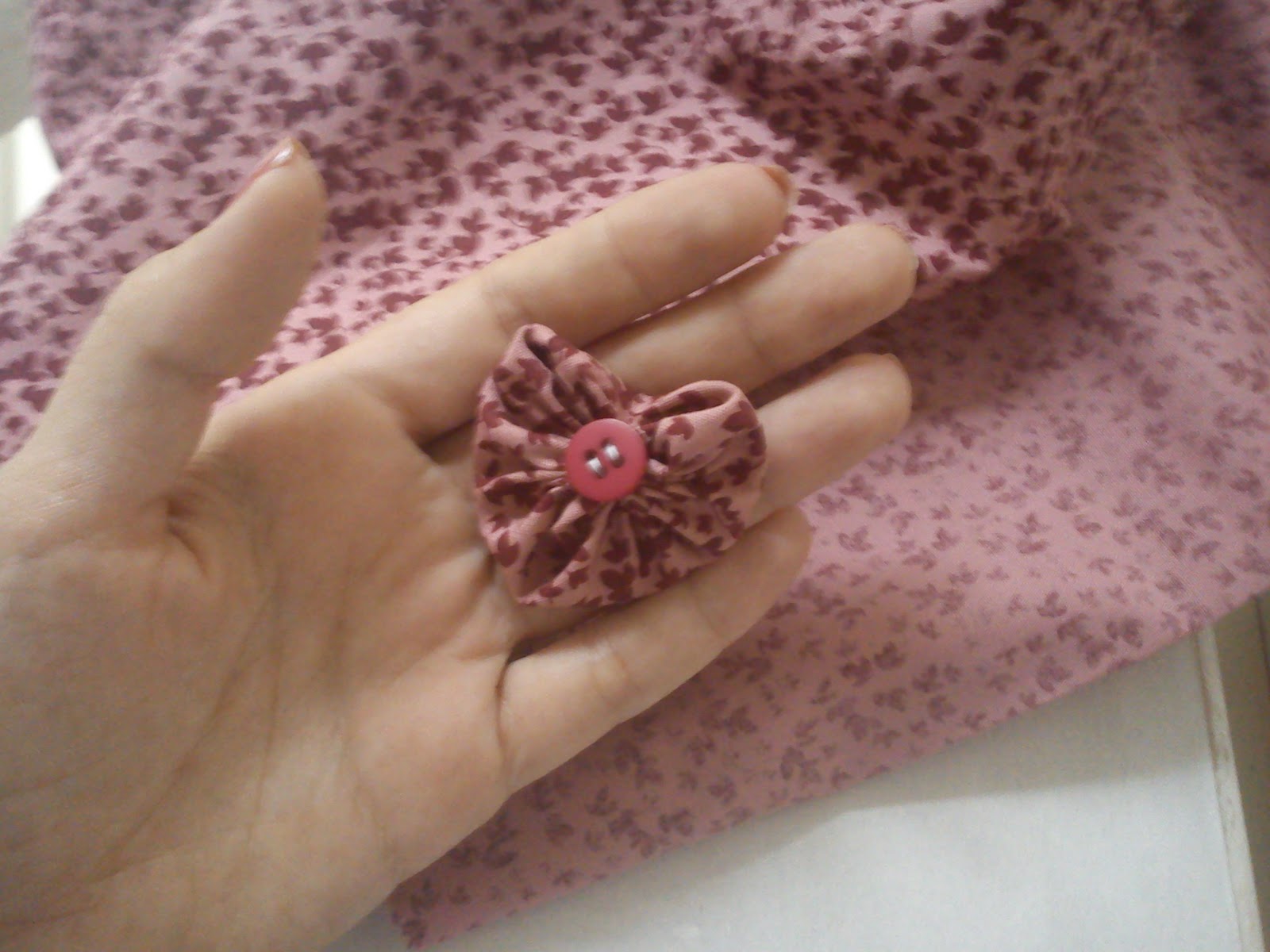 Costurando Criatividade Como fazer fuxicos em formato de coração