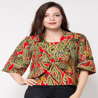 gambar desain baju batik modern gambar desain baju batik modern