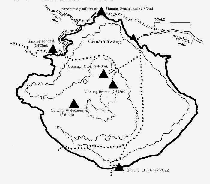 Map Rute ke Bromo