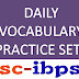 DAILY VOCABULARY PRACTICE SET-14