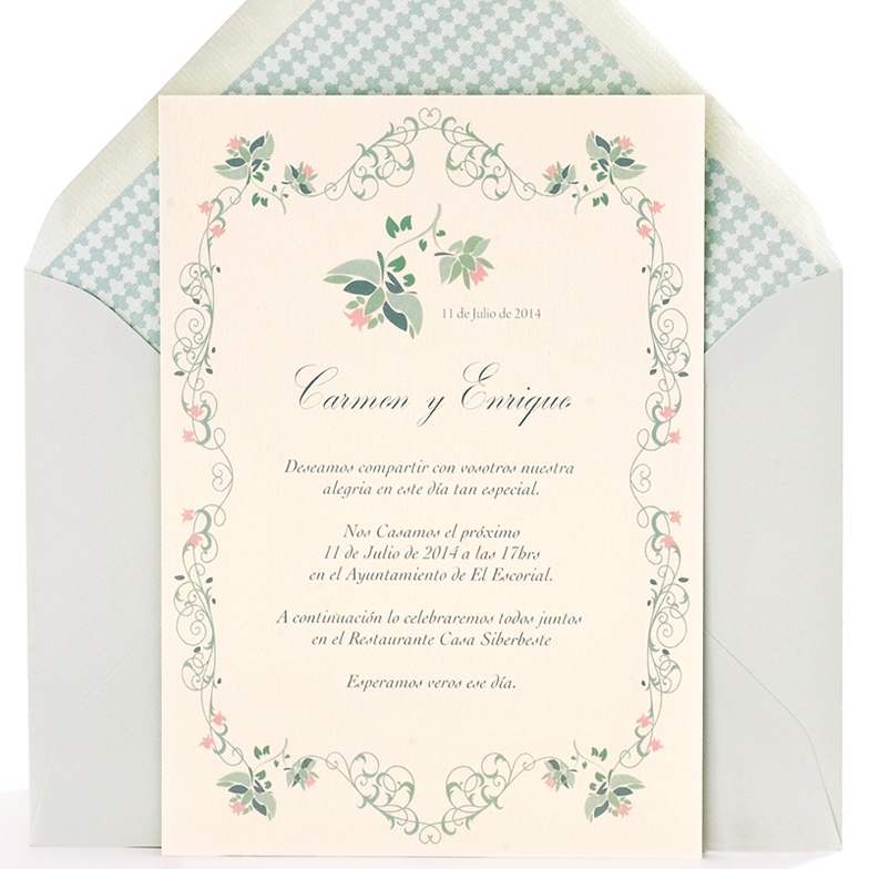 invitaciones de boda en espanol texto