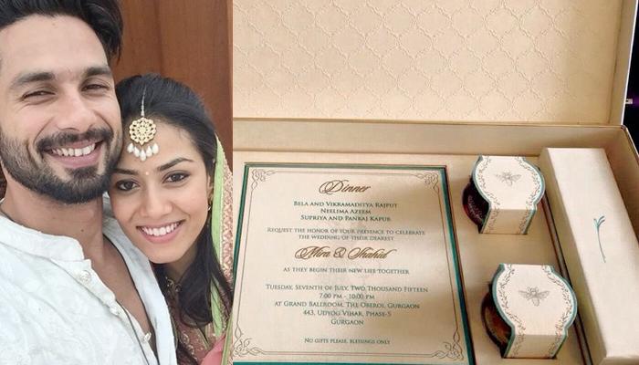 Celebrity Wedding Cards