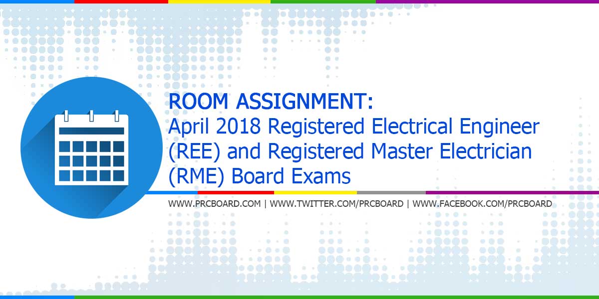 electrical engineering board exam room assignment