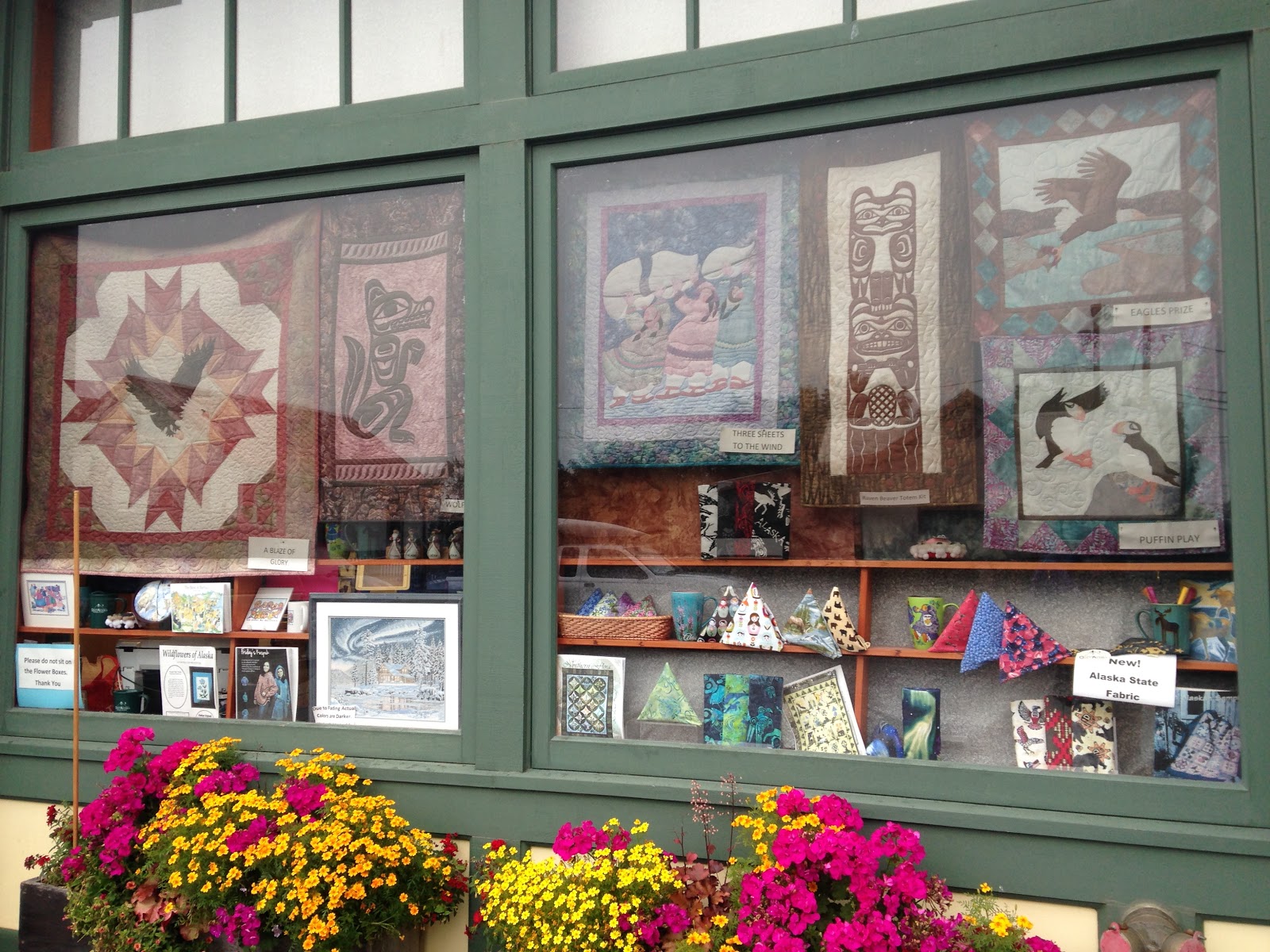 Savor Every Stitch Exploring Alaska Via Quilt Shops