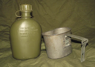 MLCE 1 Quart Canteen, Cup & Cover