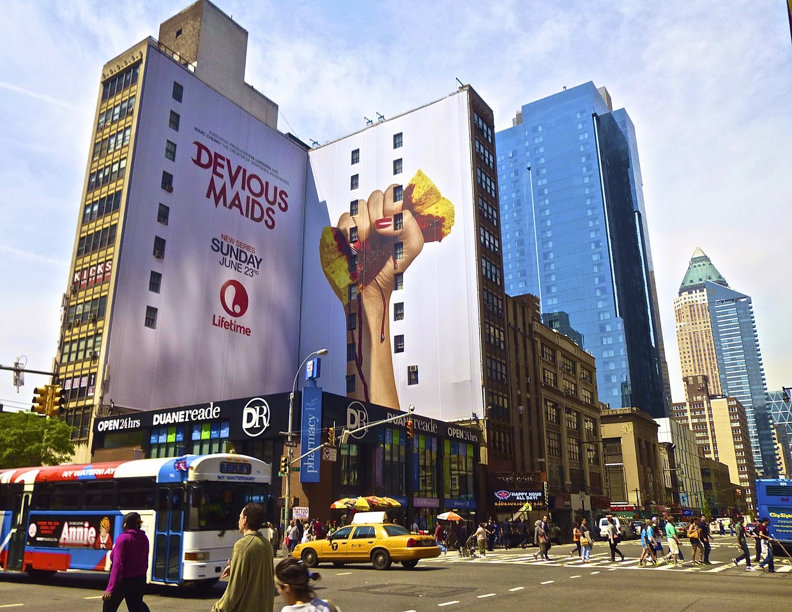 DriveByCuriosity New York City Billboards Big Is Beautiful