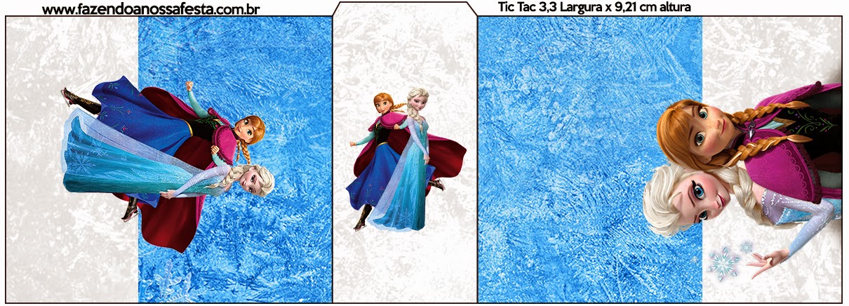 Frozen Nevando: Etiquetas para Candy Bar para Imprimir Gratis. Etiqueta para Tic Tac.