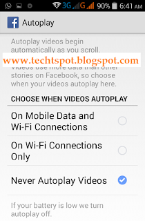Turn Off Autoplay Video Option On Facebook3