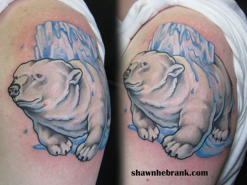 5. Tiny Polar Bear Tattoo - wide 3