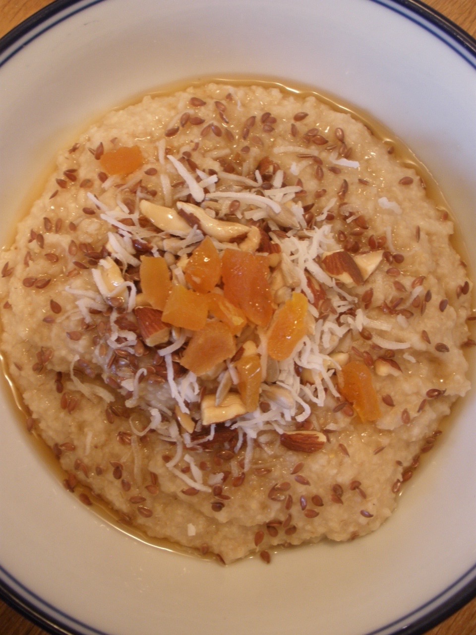 the half cut cook Food Photo of the Day Loaded Oat Bran