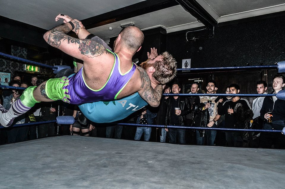 Go Feet High Flying Wrestling Action