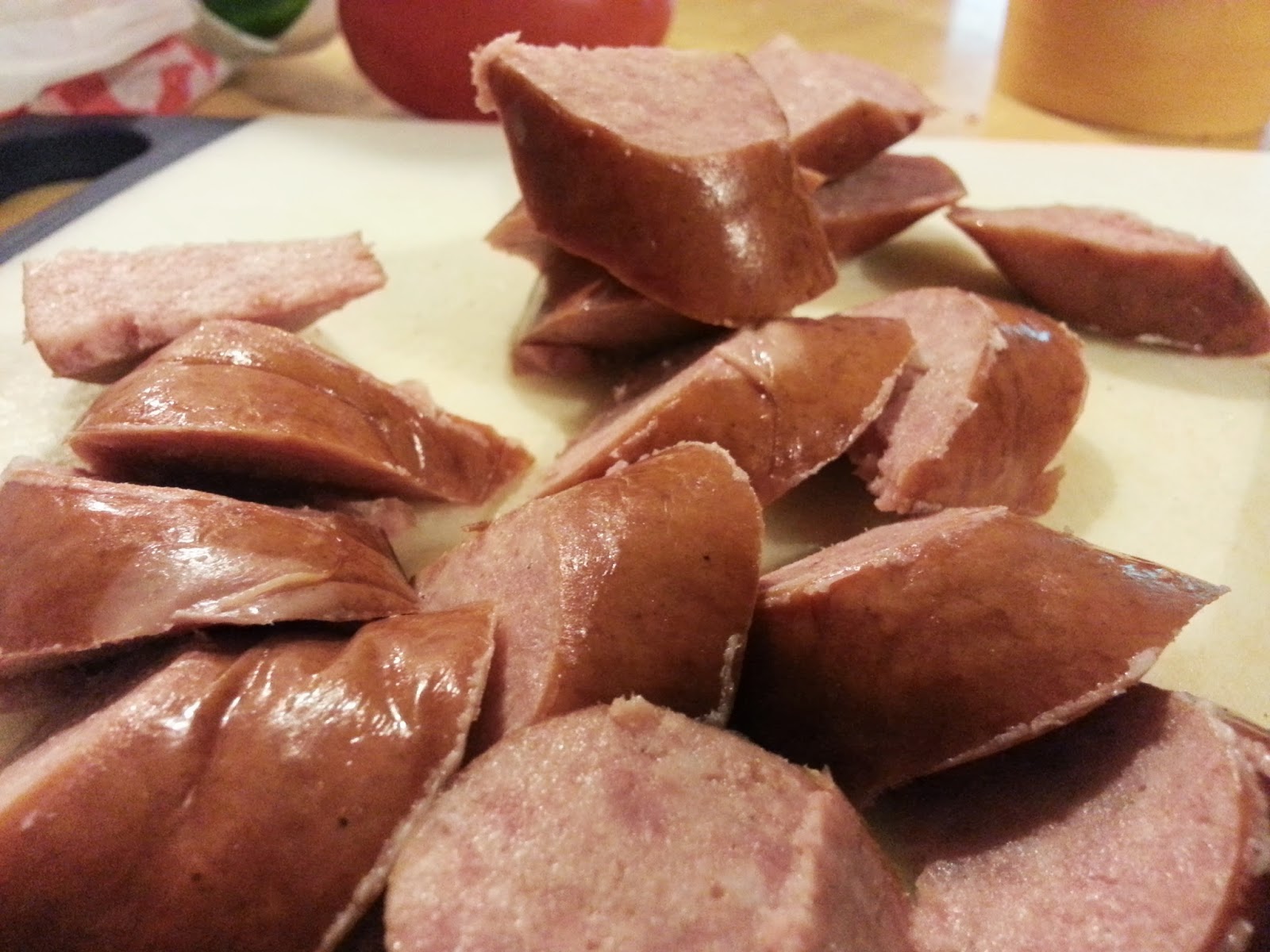 DeepFried Smoked Kielbasa Salad!!