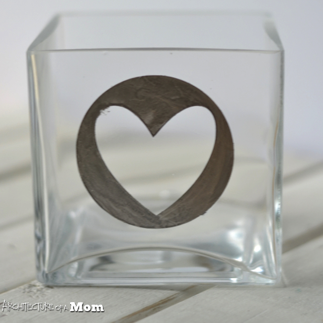 Silhouette Cameo, gilded, gilded etched glass, permanent, Silhouette tutorial