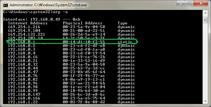 Adding Static ARP Entry In ARP Table To Prevent ARP Spoofing Attacks ...