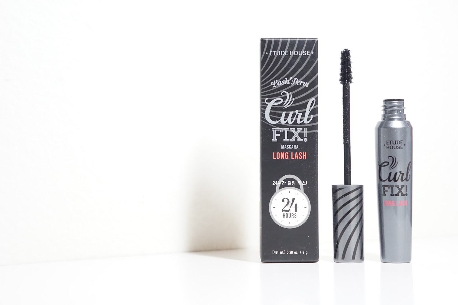 Review & Swatches Etude House Lash Perm Curl Fix! Mascara Long Lash