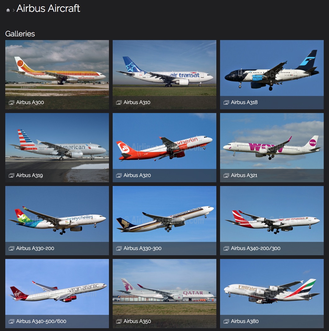 Airbus Aircraft Photos