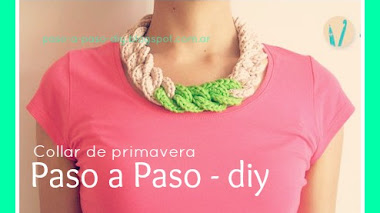 Collar de primavera - DIY