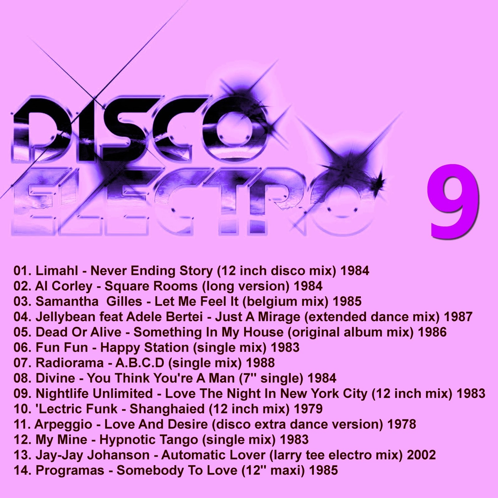 RETRO DISCO HINRG DISCO ELECTRO 9 Various Original Artists [electro