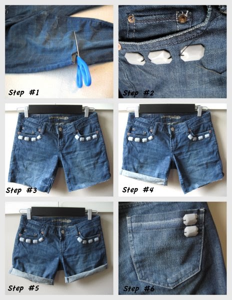 A Cup Of Sparkle: Summer Shorts Making Tutorial: Round #1