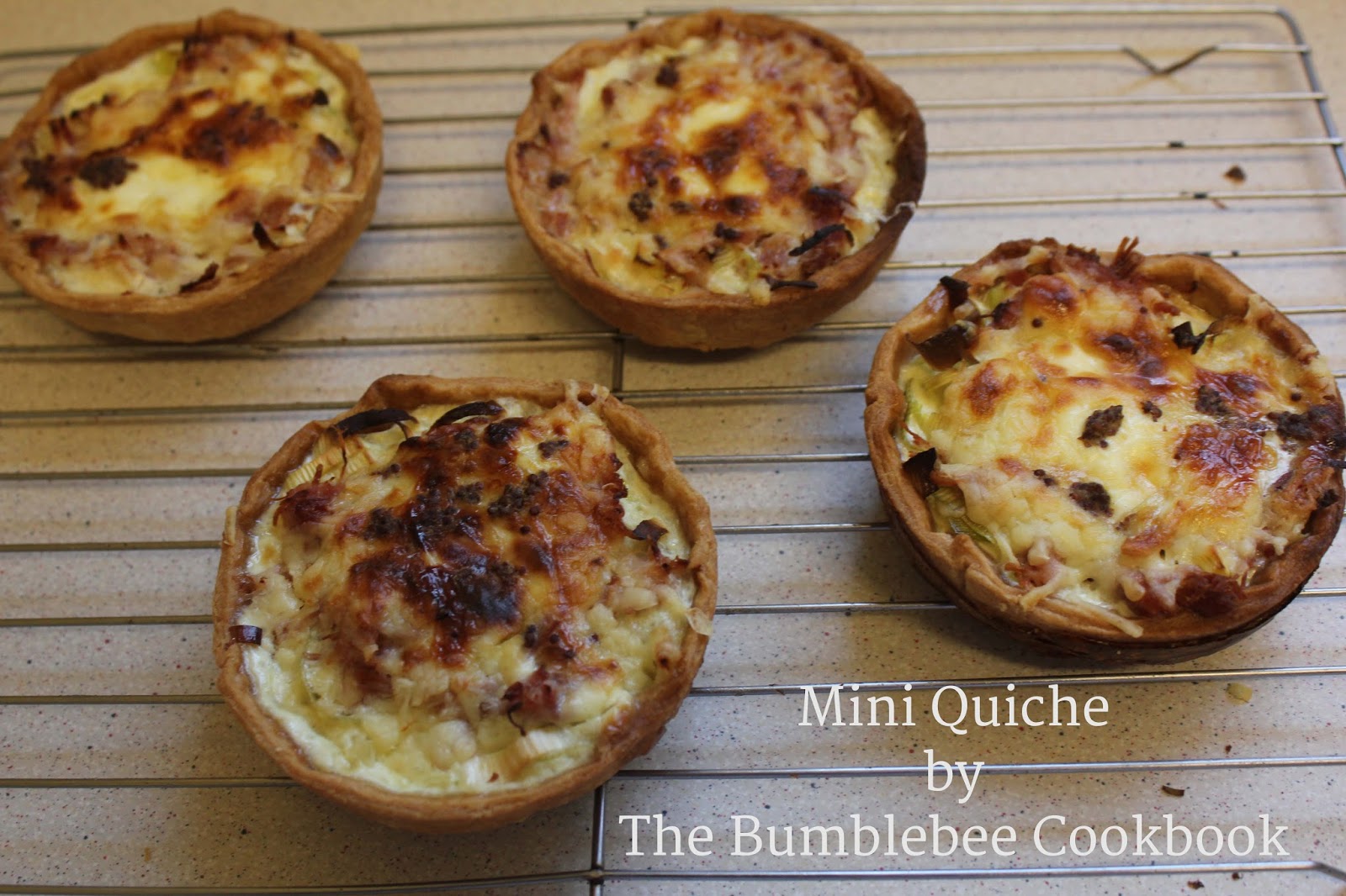 The Bumble Bee Cook Book: An Easy 'Mini Quiche' Recipe
