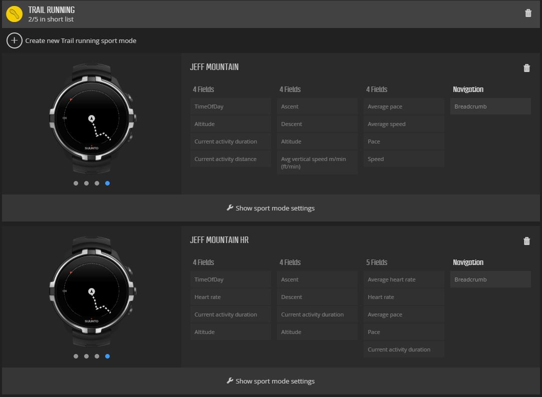 garmin fenix 5 change data fields