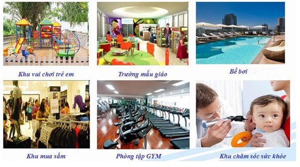 Tiện ích chung cư T&T Riverside