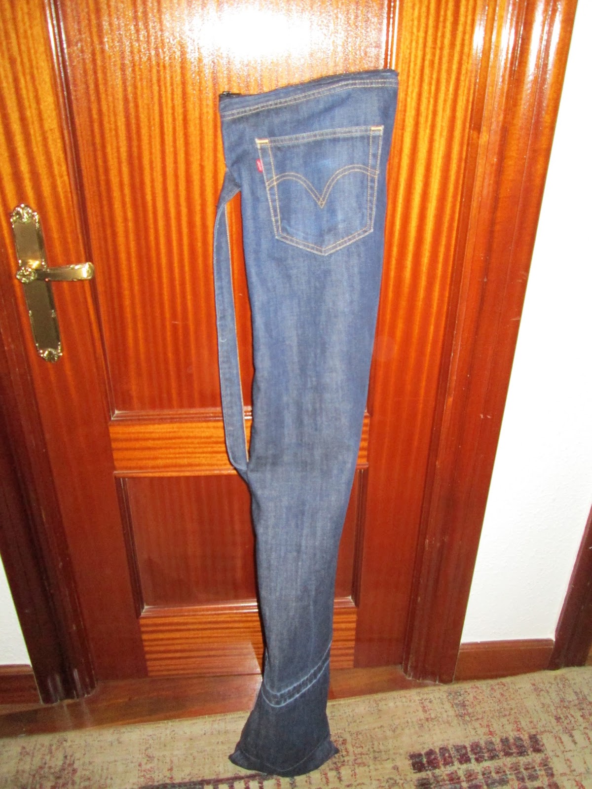 Creaciones Nessy: Funda vaquera