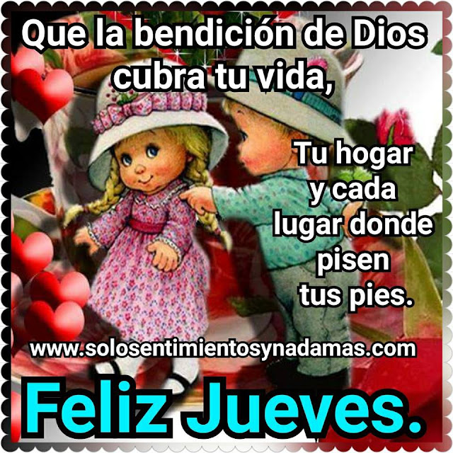 Feliz jueves.