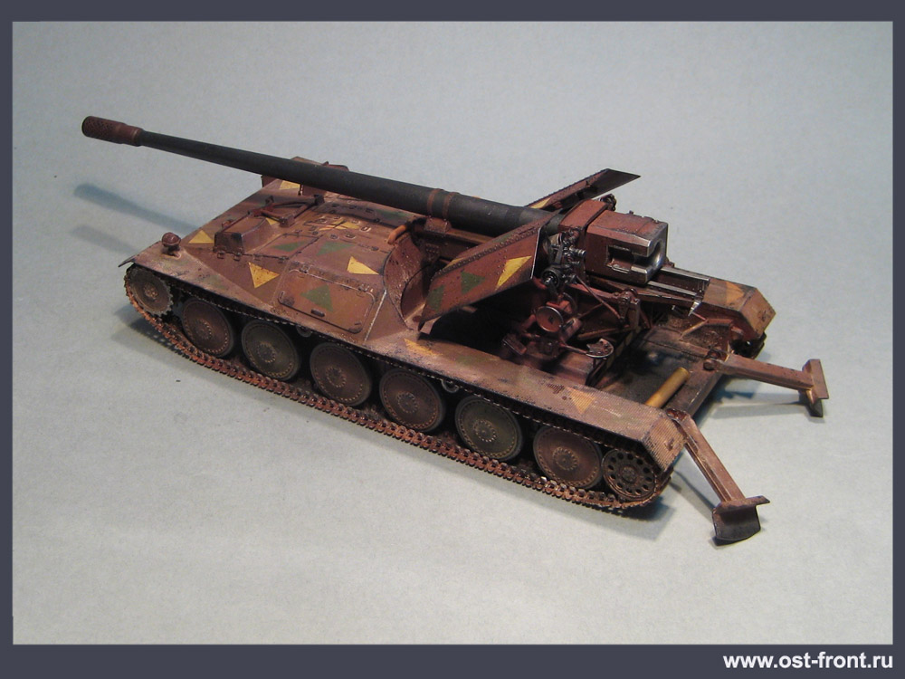 Trumpeter 1:35 Maquette Allemand 12,8 Cm PaK 44 Waffentrager Krupp 1 - 1080 Pièces