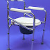 Adjustable Folding Commode Chair