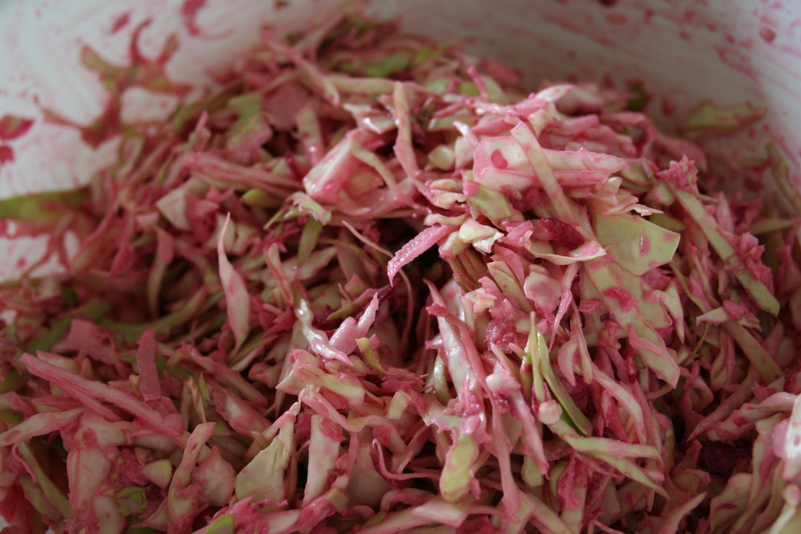 Saturdays with Maggy Pink Salad for a Pink Party