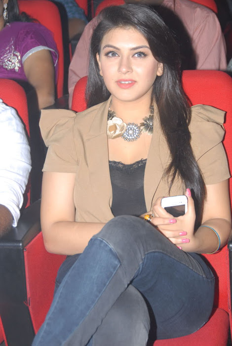 hansika at oh my friend audio launch, hansika glamour  images
