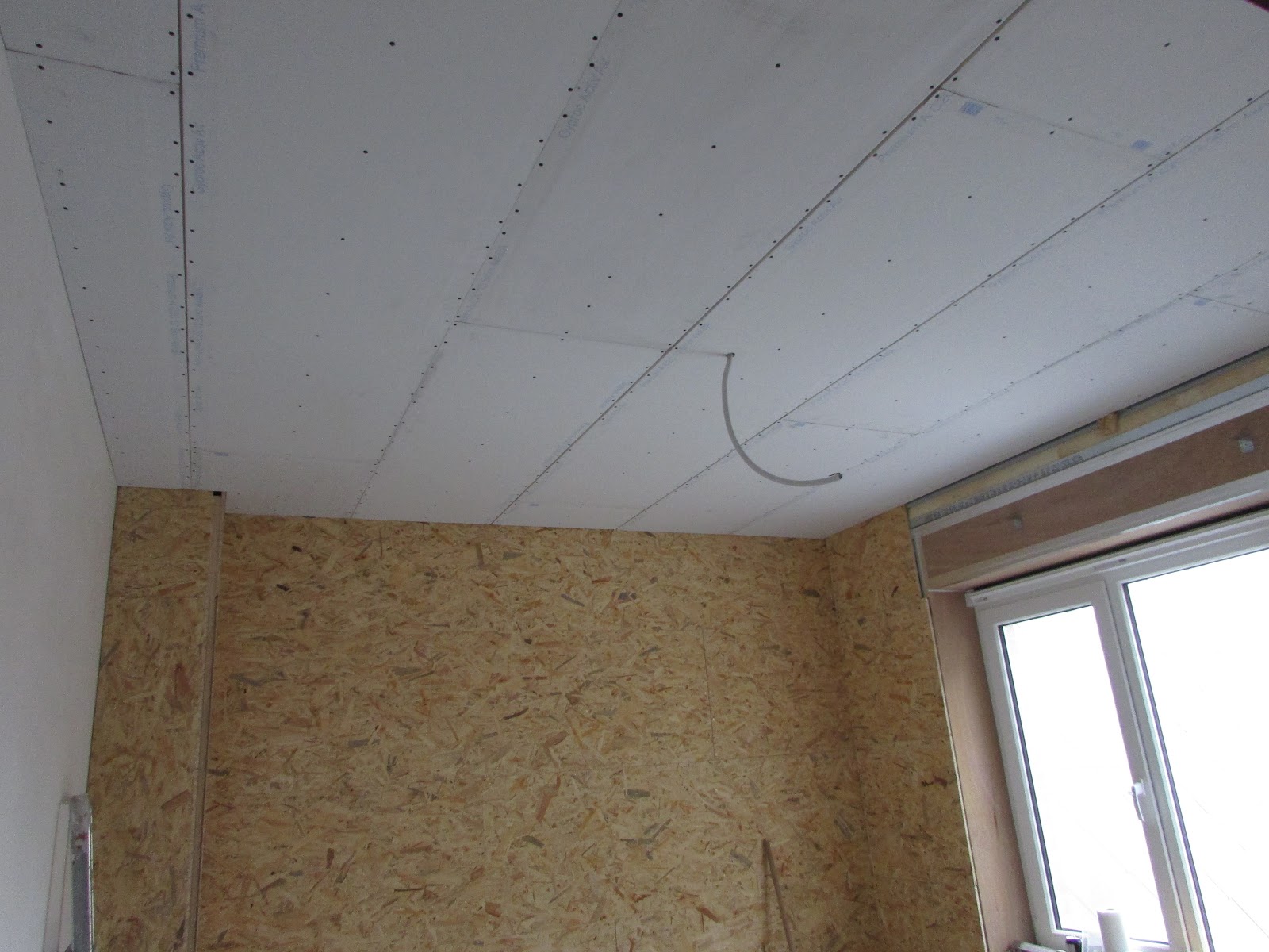 Verbouwing Van Ons Ouderlijk Huis Plafond Slaapkamer 2