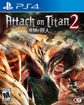 Attack on Titan 2 Game Cover PS4