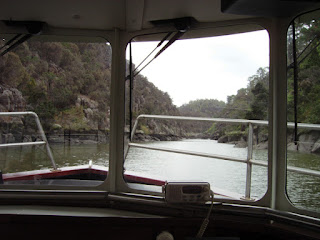 FERRY VIEW OF THE CATARACT GORGE 